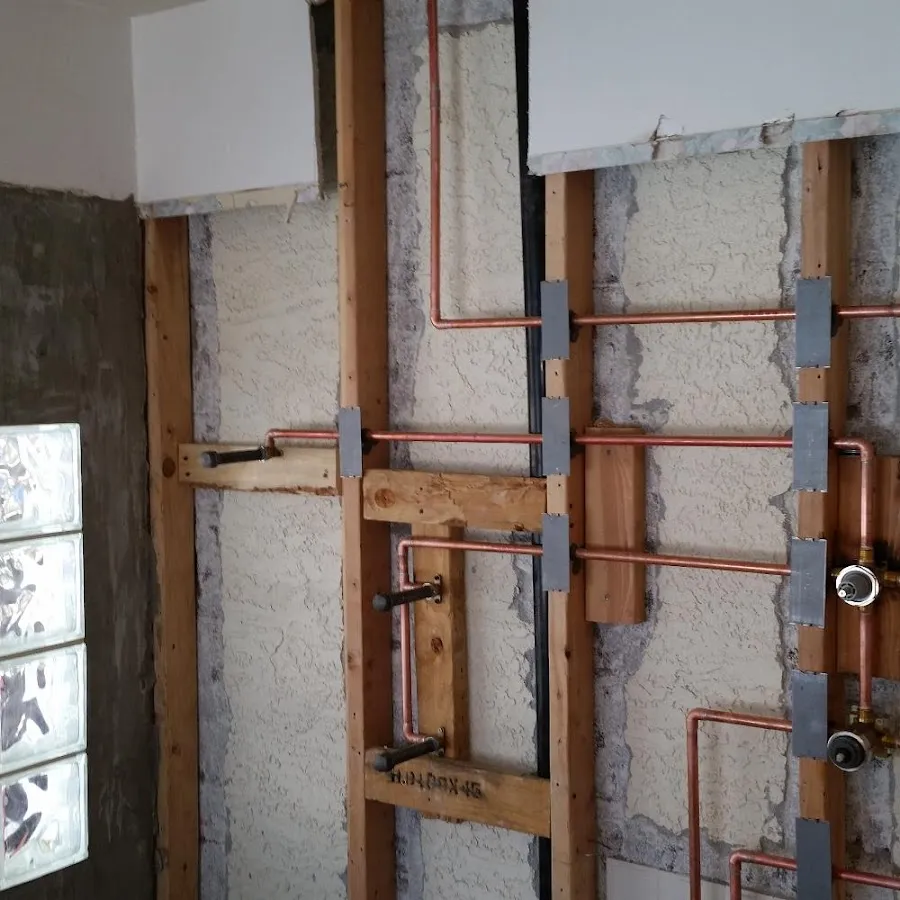 Copper pipe installation for Repiping in Pine Bluff